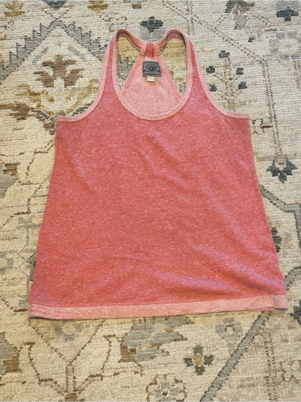 UGG Heathered Coral Racerback Tank
